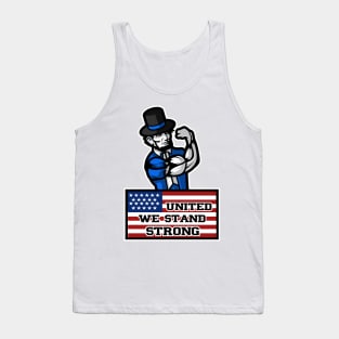 United we stand strong Tank Top